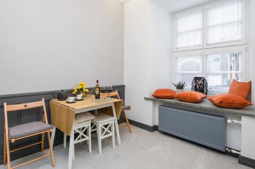 Χώρος καθιστικού στο LUXURY Apartment at the Main Square Tomasza street