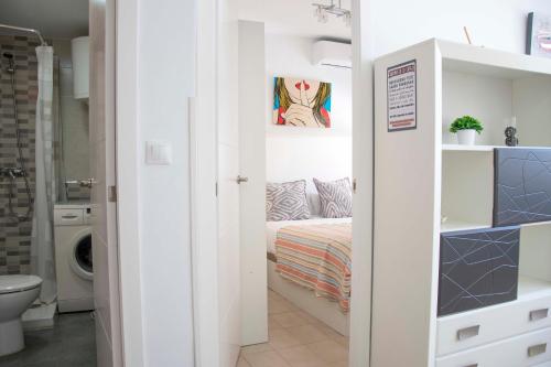 Kúpeľňa v ubytovaní MONKÓ - ROSARIO APARTMENT BEACH & SUN o