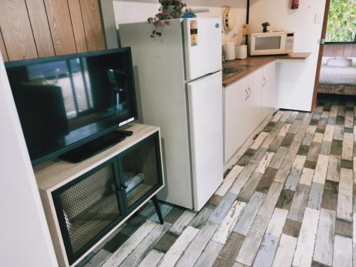 Dapur atau dapur kecil di Oval Motel - Murray Bridge