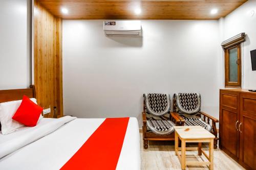 Cama o camas de una habitación en Sagar Niwas