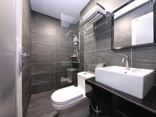 Koupelna v ubytování Hotel 101 Ulu Tiram