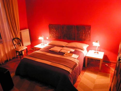 Postel nebo postele na pokoji v ubytování Agorà Residenza
