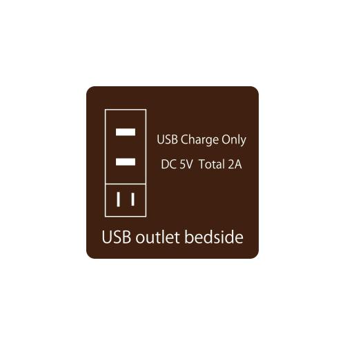 a label for a us usb outlet beater cartridge at Hotel Mio (Adult Only) in Kariya