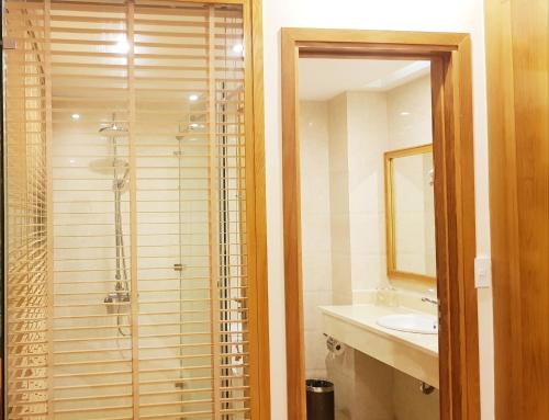 Ένα μπάνιο στο Palm Hotel Thanh Hoa