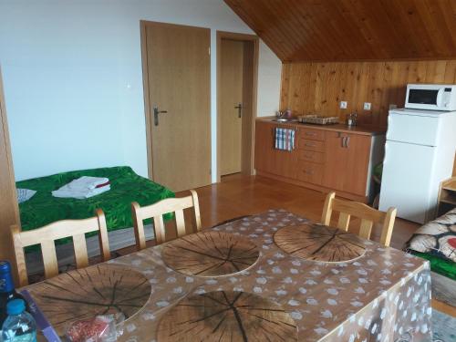 Kuchyň nebo kuchyňský kout v ubytování Privat Tatry Dreams