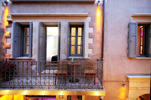 Un balcón o terraza en Elia Fatma Boutique Hotel