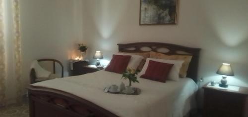 Postel nebo postele na pokoji v ubytování B&B Cuore e Vento