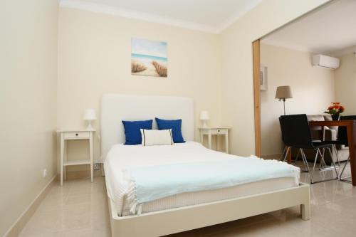 Cama o camas de una habitación en Apartamento Vila Arade