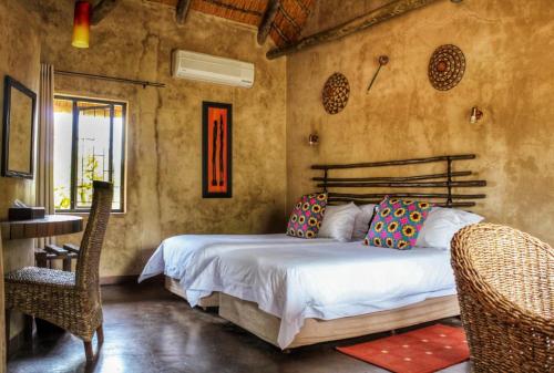 Katil atau katil-katil dalam bilik di AmaZulu Lodge