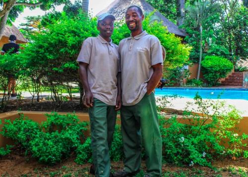 Tetamu yang menginap di AmaZulu Lodge