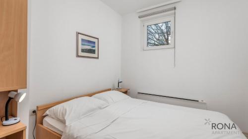 Cama o camas de una habitación en Rona Apartments Volta