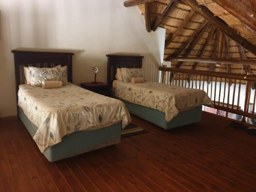 Un ou plusieurs lits dans un hébergement de l'établissement Makhato Bush Lodge 86