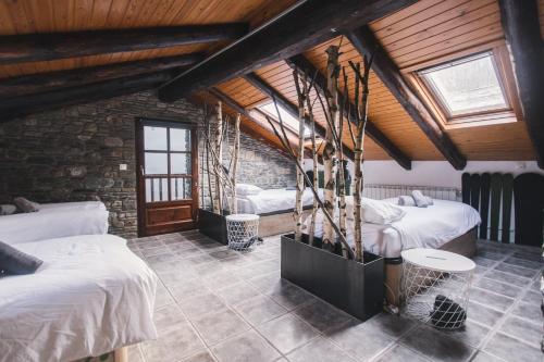Llit o llits en una habitació de Secret Spot Hostel