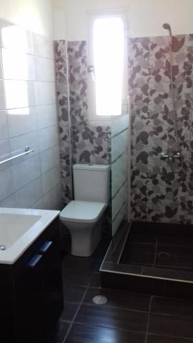 Salle de bains dans l'établissement Dimitra Apartments
