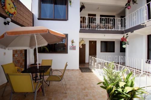 Un balcón o terraza de Hotel Yara
