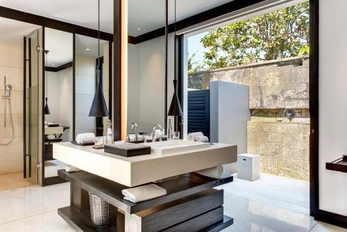 Phòng tắm tại Soori Bali