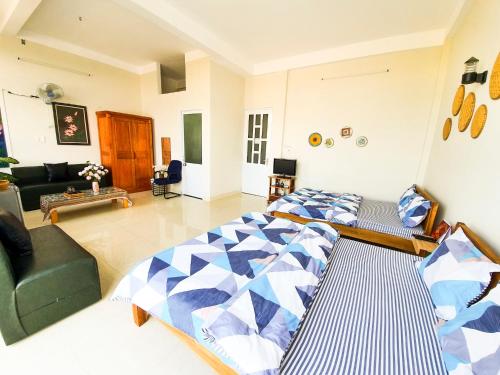 Posezení v ubytování Memory Homestay Hue