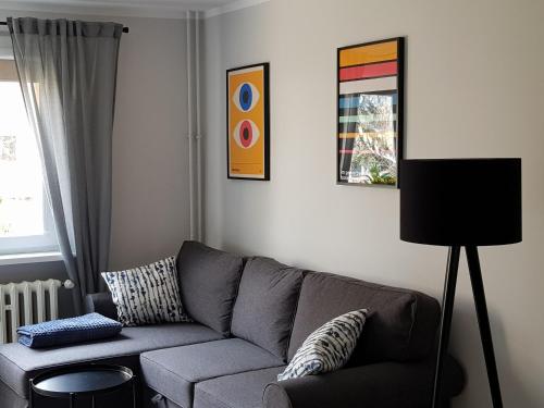 Część wypoczynkowa w obiekcie Apartament Monika