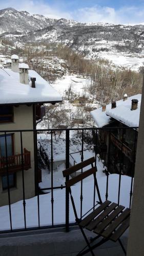 Relais du Paradis Chambres d'Hôtes v zimě