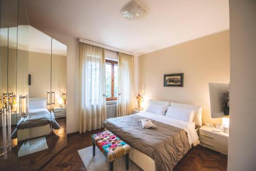 Krevet ili kreveti u jedinici u okviru objekta B&B Il Girasole