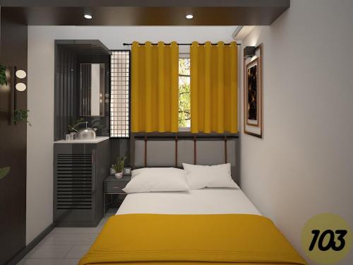 Ένα ή περισσότερα κρεβάτια σε δωμάτιο στο Exporoyal Hotel