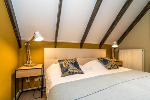 Hostellerie Schuddebeursにあるベッド