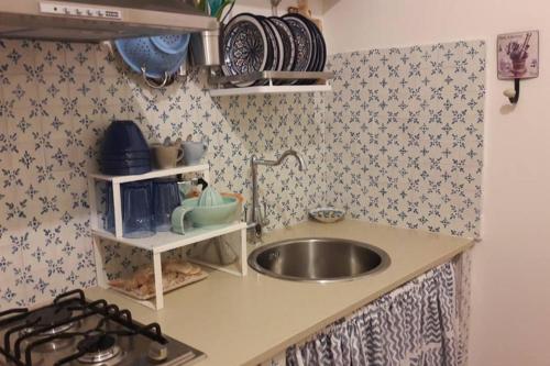 Nhà bếp/bếp nhỏ tại Casa Giulia