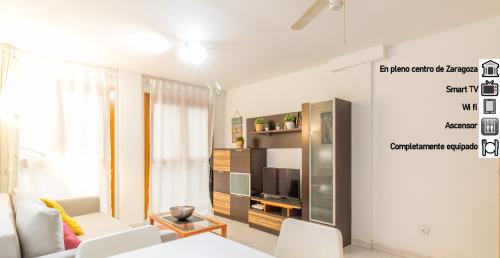 Apartamentos La Rosa I Acogedor Apto a 2 Min del Pilar