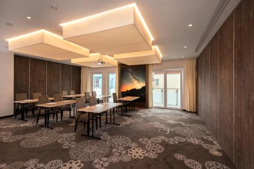 Χώρος καθιστικού στο Allgäu Art Hotel