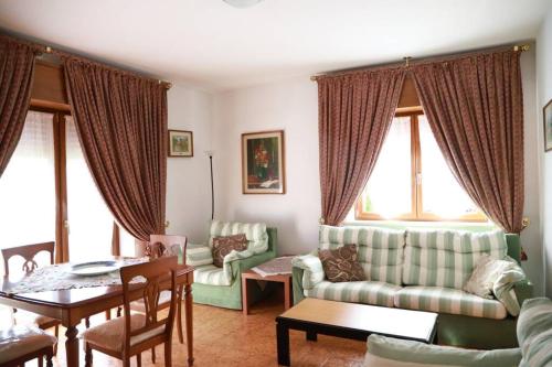 Χώρος καθιστικού στο Casa Rosa