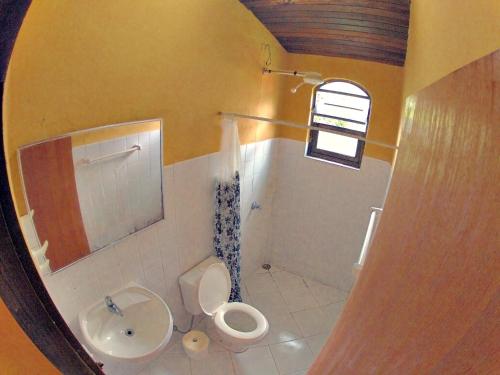 Ένα μπάνιο στο Recanto dos Katzen