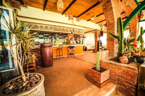 Un restaurante o sitio para comer en Hotel Argana Agadir