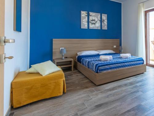 Ένα ή περισσότερα κρεβάτια σε δωμάτιο στο Residenza Alminà