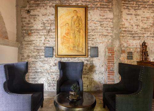 Posezení v ubytování Hotel Hacienda San Cristóbal