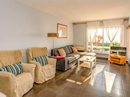 Posezení v ubytování Apartment Blaumar by Interhome