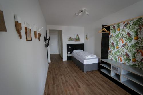 Cama ou camas em um quarto em Zur Krone