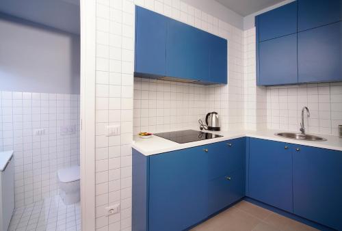 Koupelna v ubytování Casa Sironi