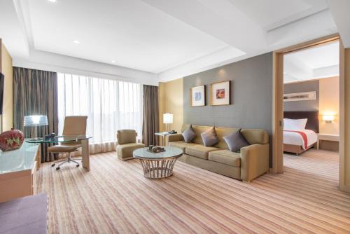 Area tempat duduk di Qingdao Parkview Holiday Hotel