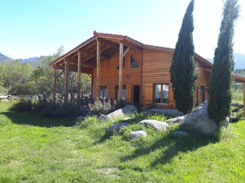 Edificio en el que se encuentra el chalet de montaña