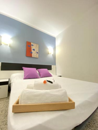Кровать или кровати в номере Agi Sant Isidre