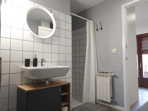 Koupelna v ubytování Casa Mineta
