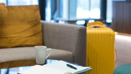 Et opholdsområde på Staybridge Suites London-Vauxhall by IHG