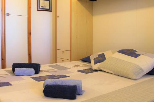 Postel nebo postele na pokoji v ubytování Casa Tramontana vicinissima alla spiaggia