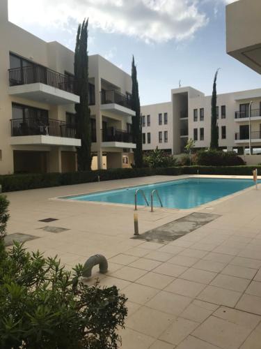 Bazen u ili blizu objekta Mazotos 54m2 One Bedroom Flat, "Panoramic Village"