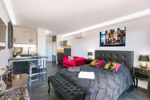 Le Barocci Port vénus - Appartement luxe - vue port - piscine - parking - Village Naturiste