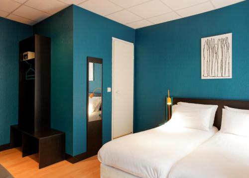Krevet ili kreveti u jedinici u okviru objekta Hotel Daval