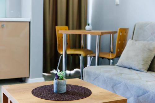 Χώρος καθιστικού στο Etna Apartments