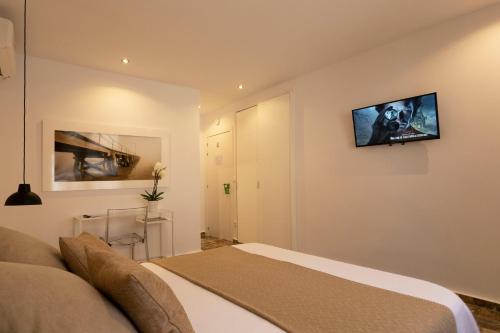 Televisyen dan/atau pusat hiburan di Room Boutique 32