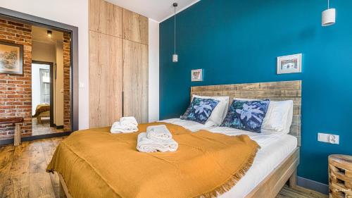 Posteľ alebo postele v izbe v ubytovaní 4 Elements - BillBerry Apartments