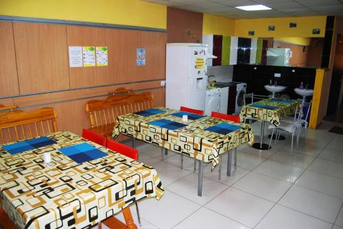 Cuisine ou kitchenette dans l'établissement Sweetdream Hostel
